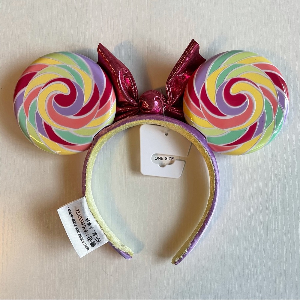 *LAST ONE* Disney Parks Lollipop Pink Minnie Ears! - Picture 2 of 4